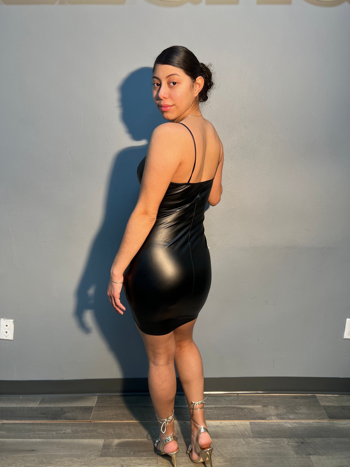 Nothing Less Mini Dress (Black)